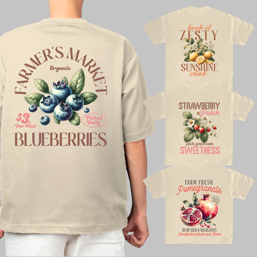 Vintage Fruits - t-shirt designs