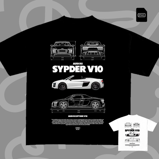 Audi R8 Spyder V10 / design