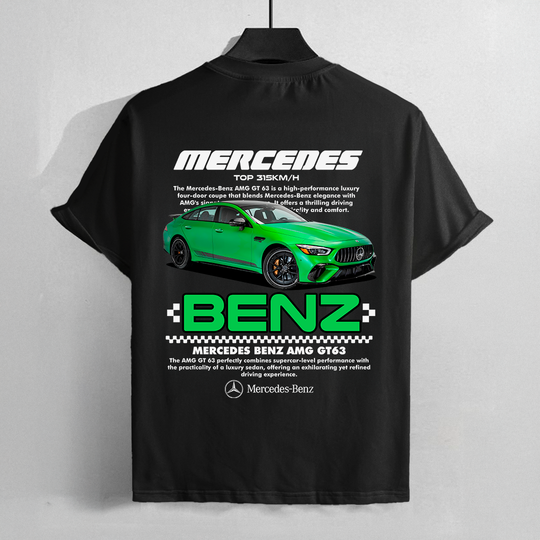 car t-shirt design - mercedes benz amg gt63