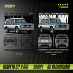 Digital File - Car t-shirt design GMC Jimmy 1969