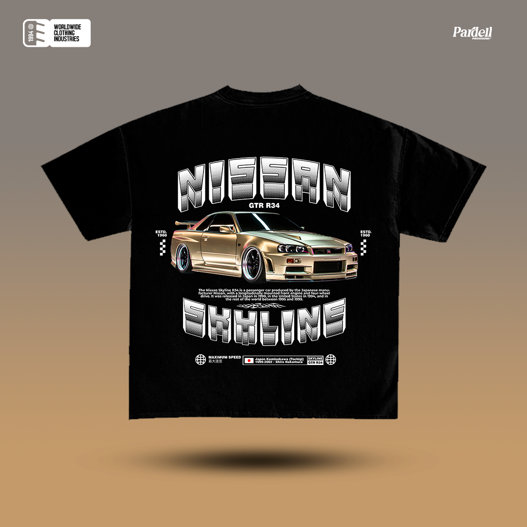 Sweatshirt Premium Pour Fans De Nissan Skyline GT-R R32 (1989-1994) - Cadeau Idéal