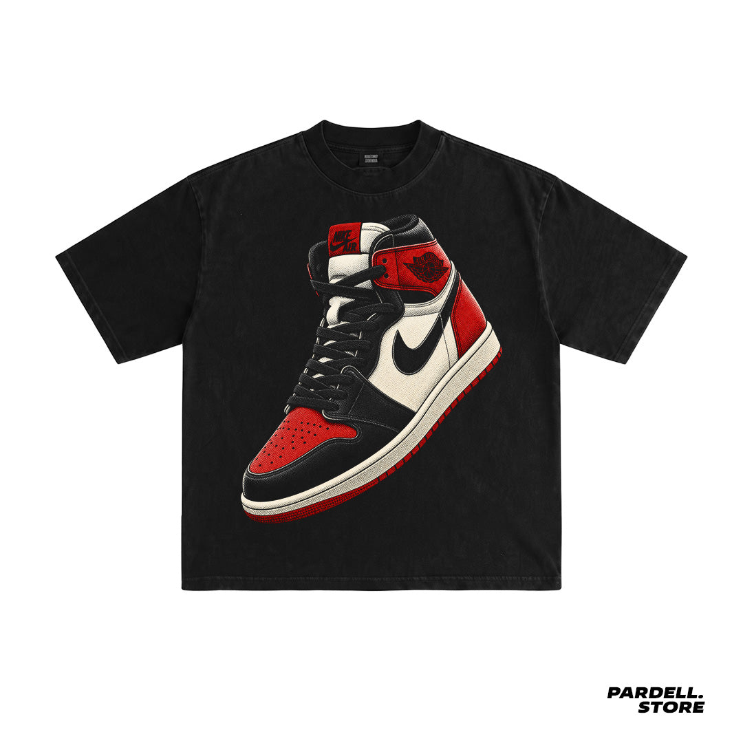 Streetwear iconic shoe t-shirt design