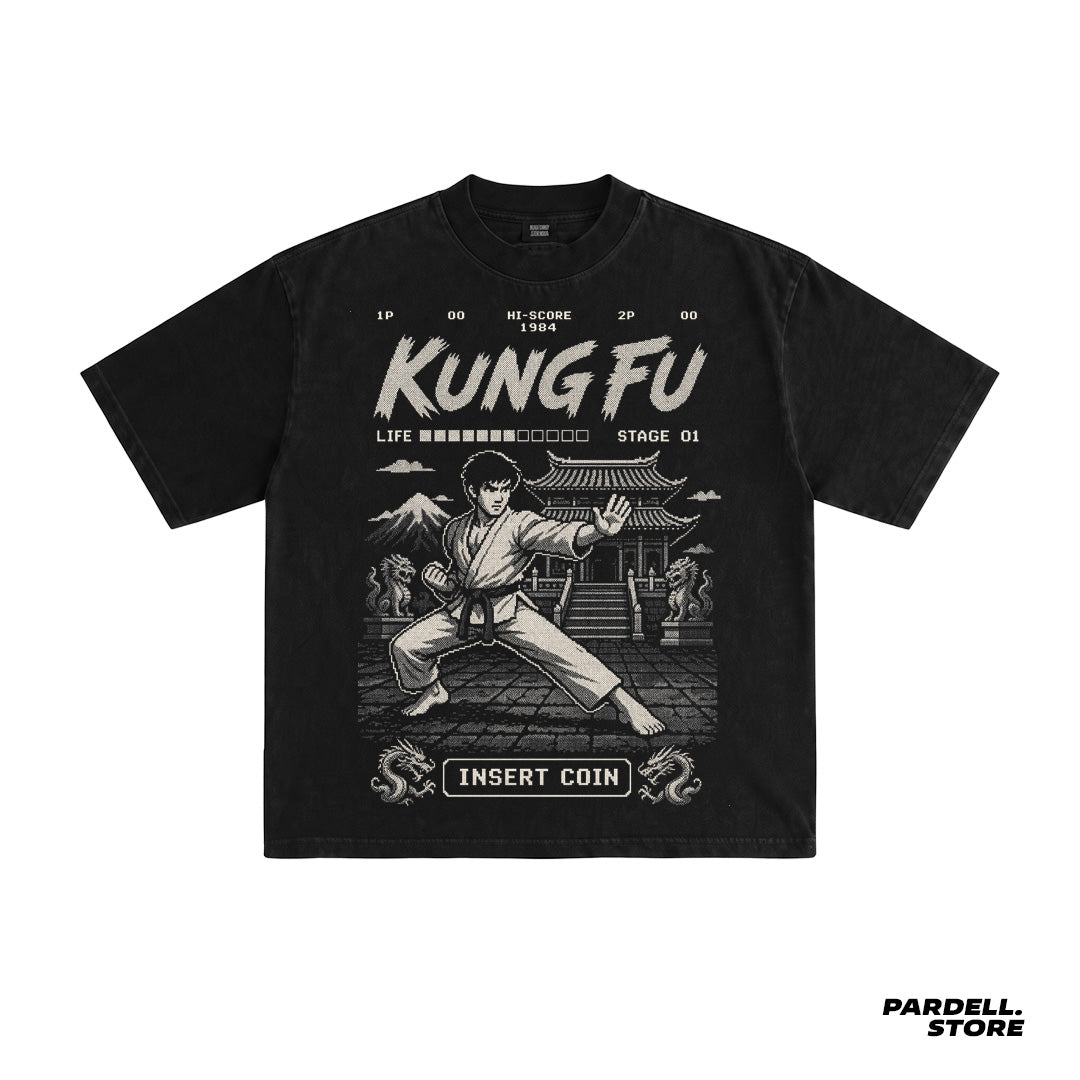 Streetwear Kung-Fu t-shirt design