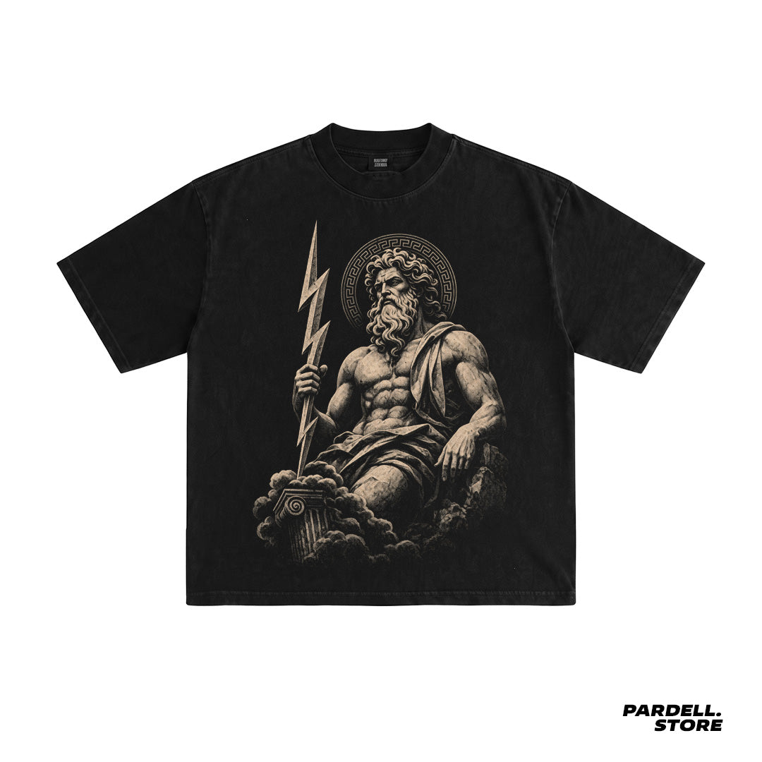 Streetwear Zeus t-shirt design