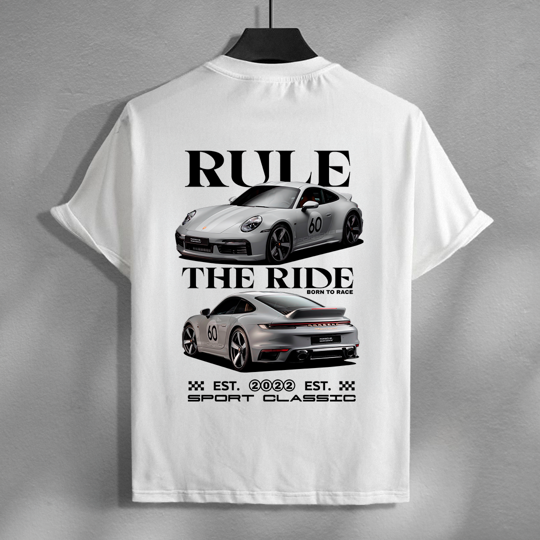 car t-shirt design - porsche 911 sport classic