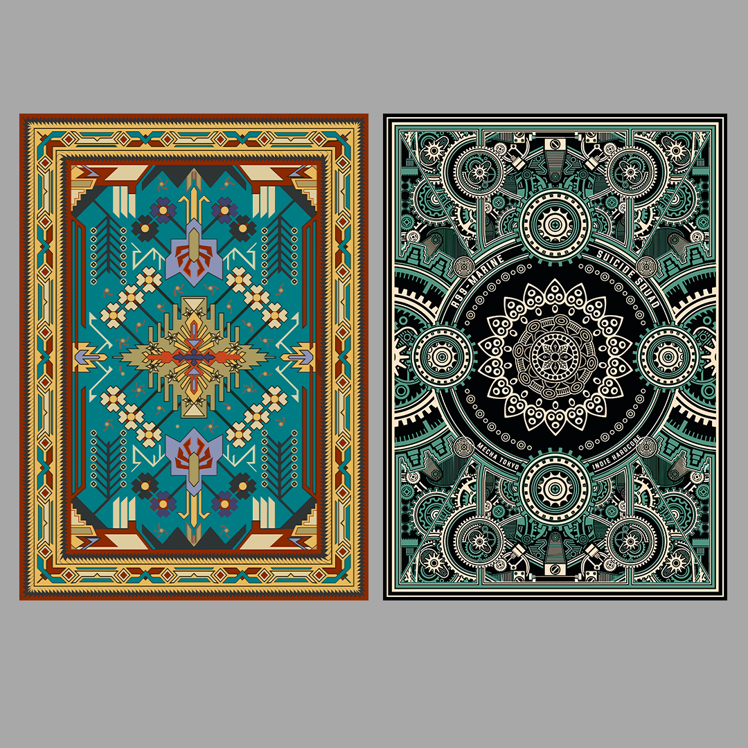 20 Tradicional Rugs geometric - designs