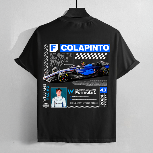 F1 design for printing on t-shirts