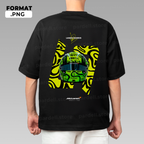 Supercar pop art T-shirt design – instant file