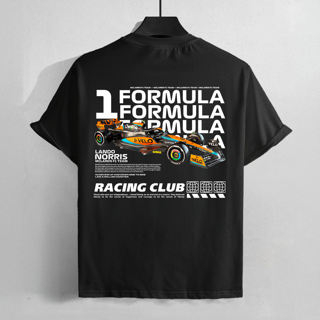 F1 design for printing on t-shirts