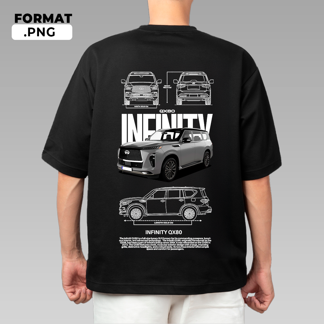 Infinity QX80 - T-shirt design