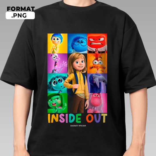 Inside Out 2 - t-shirt design
