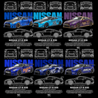 11 Designs for print - Nissan GTR R35 - t-shirt designs