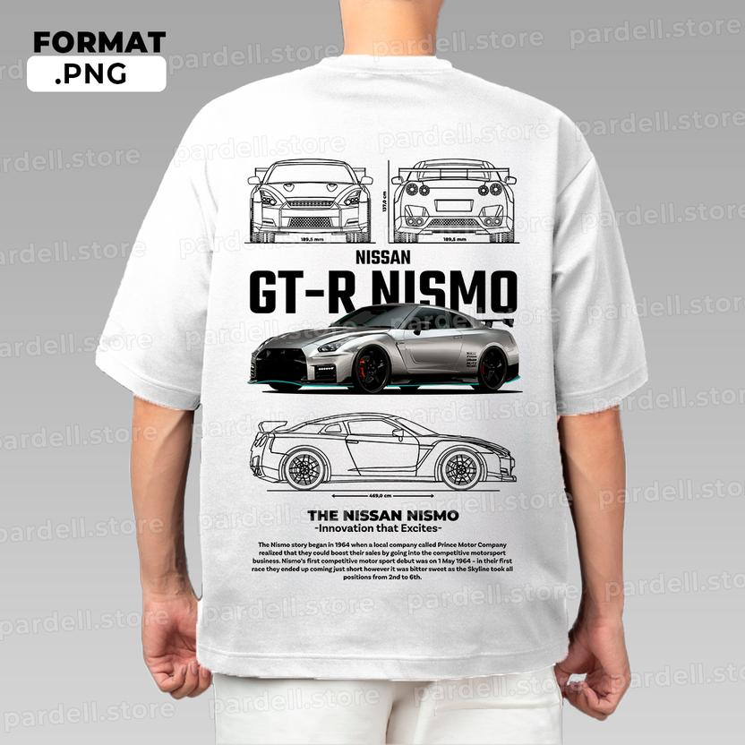 NISSAN GT-R NISMO TEMPLATE – Pardell