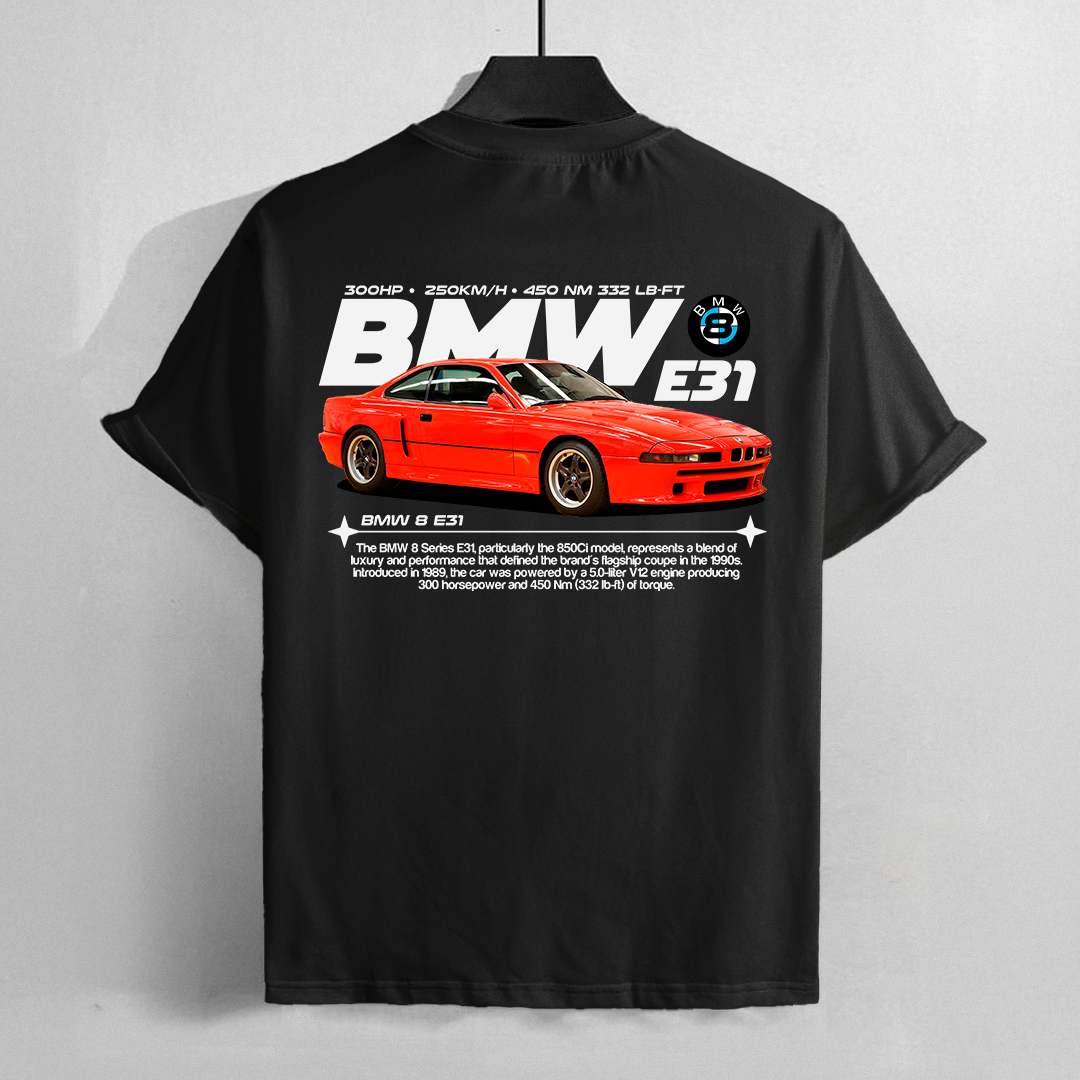 Bmw 8 E31 - t-shirt desing