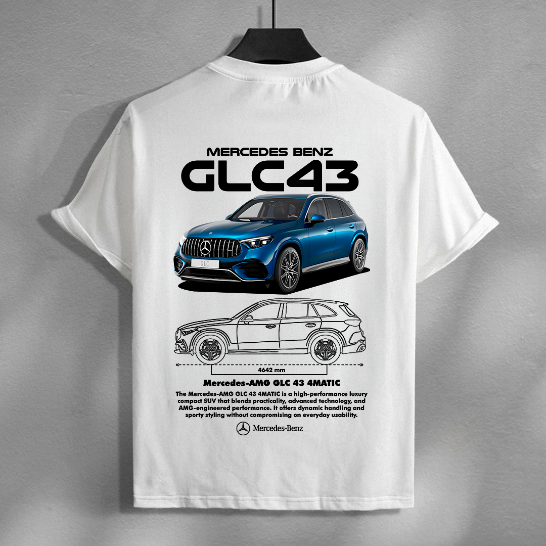 car t-shirt design - Mercedes-AMG GLC 43 4MATIC