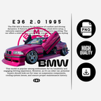 digital design vector, template car design - design for t-shirt