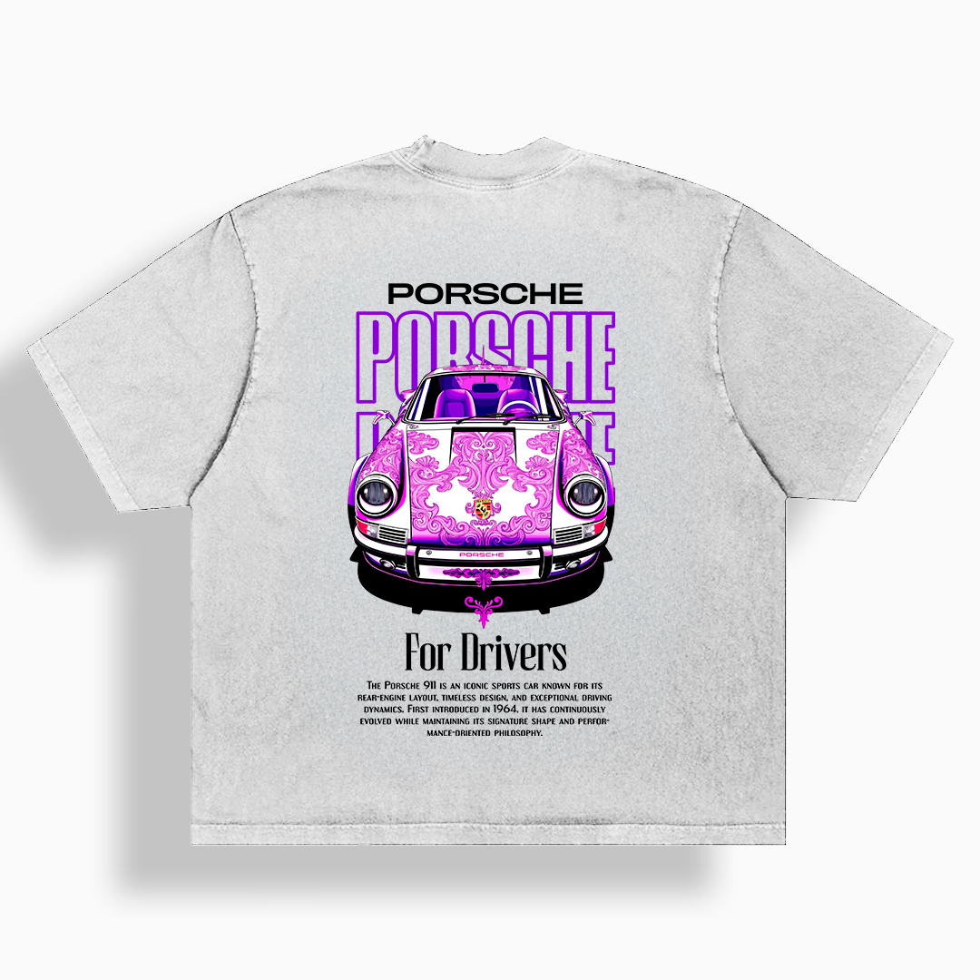 Illustration t-shirt design - porsche