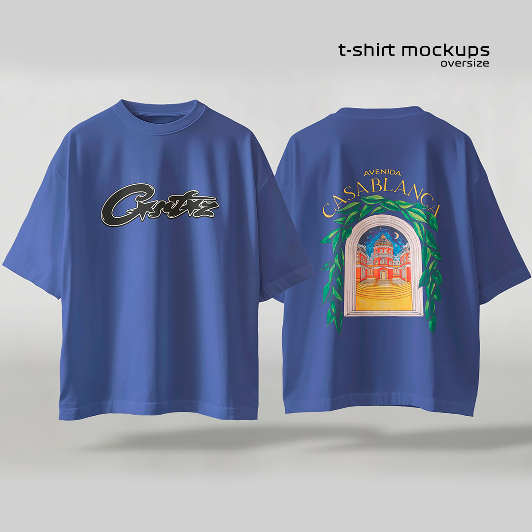 T-shirt Oversize Mockup - PSD File