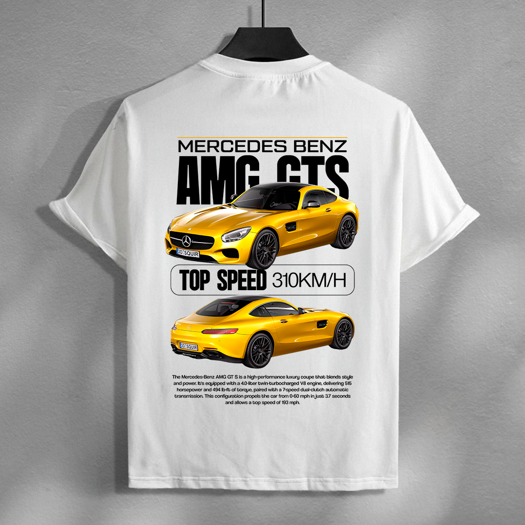 Mercedes Benz AMG GTS - t-shirt design