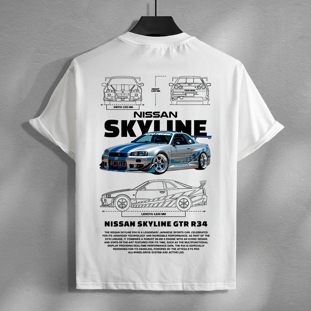 Car t-shirt design - R34