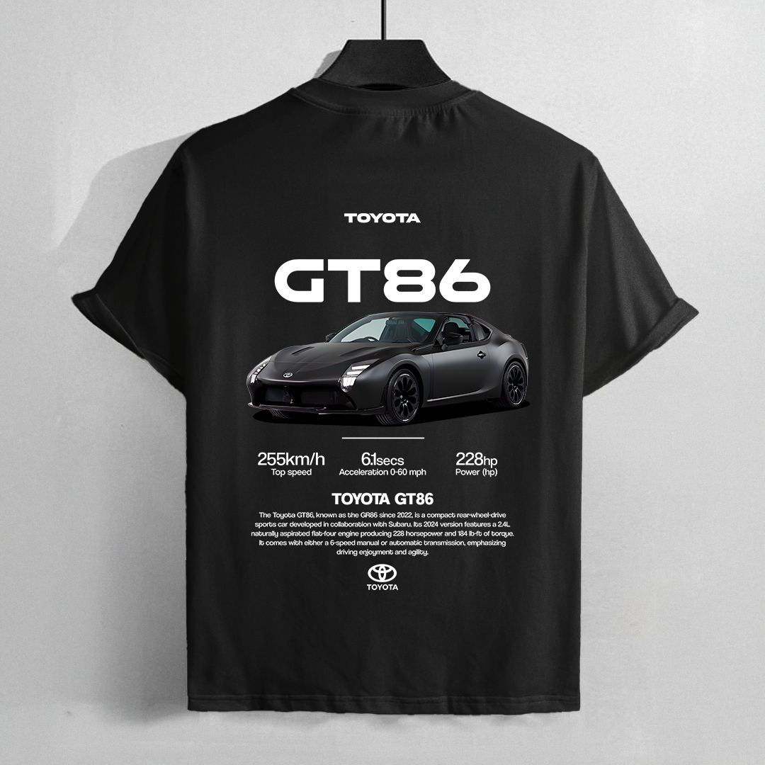 car t-shirt desing Toyota GT86