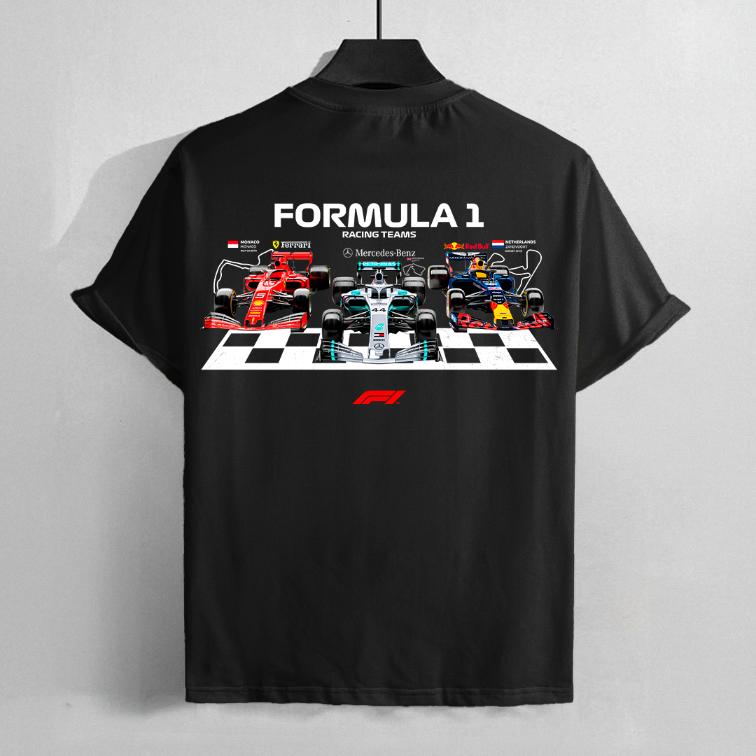 F1 design for printing on t-shirts