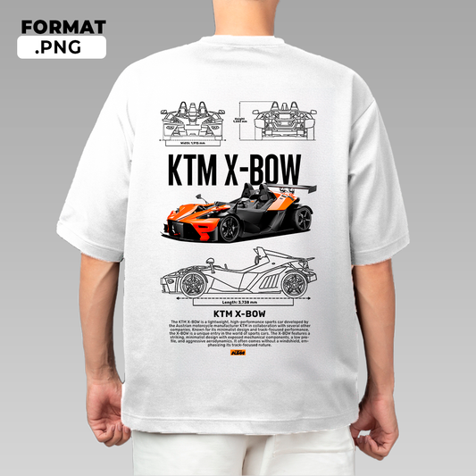 KTM X-BOW - T-shirt design
