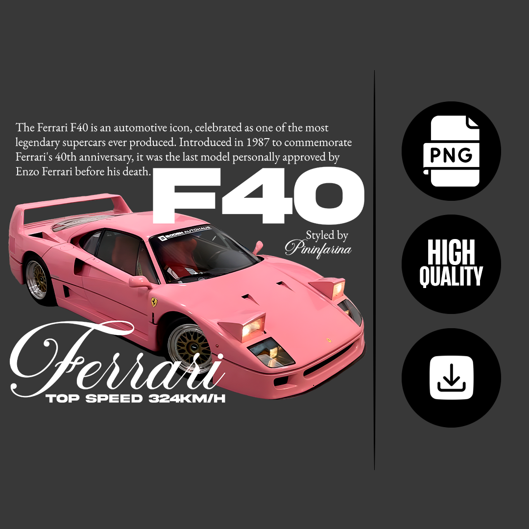 FILE, sport car design PNG - digital product