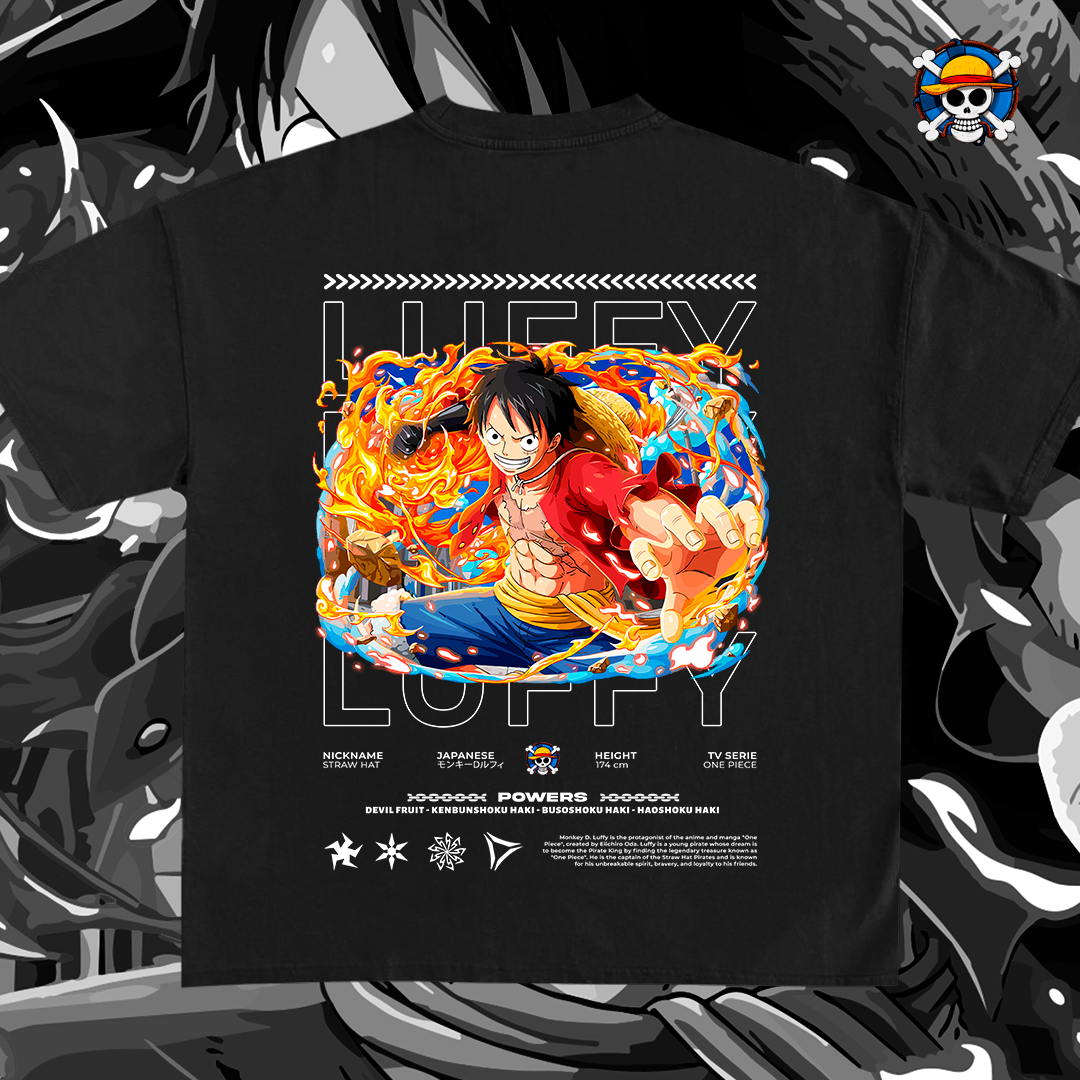 Luffy One Piece Anime - T-shirt design