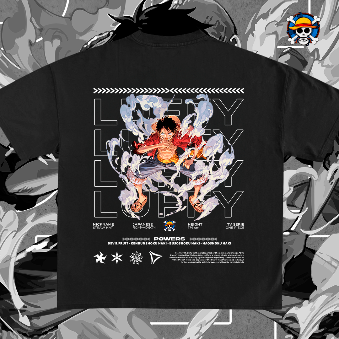 Luffy One Piece Anime - T-shirt design