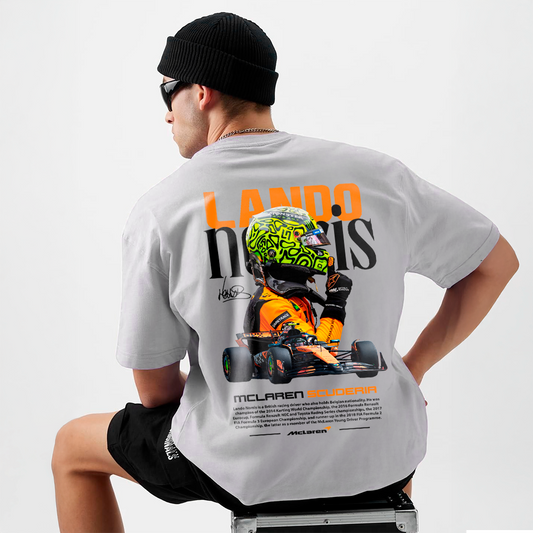 Lando Norris Mclaren scuderia - t-shirt design