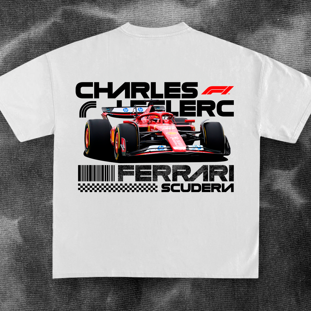 F1 t-shirt design - CHARLES