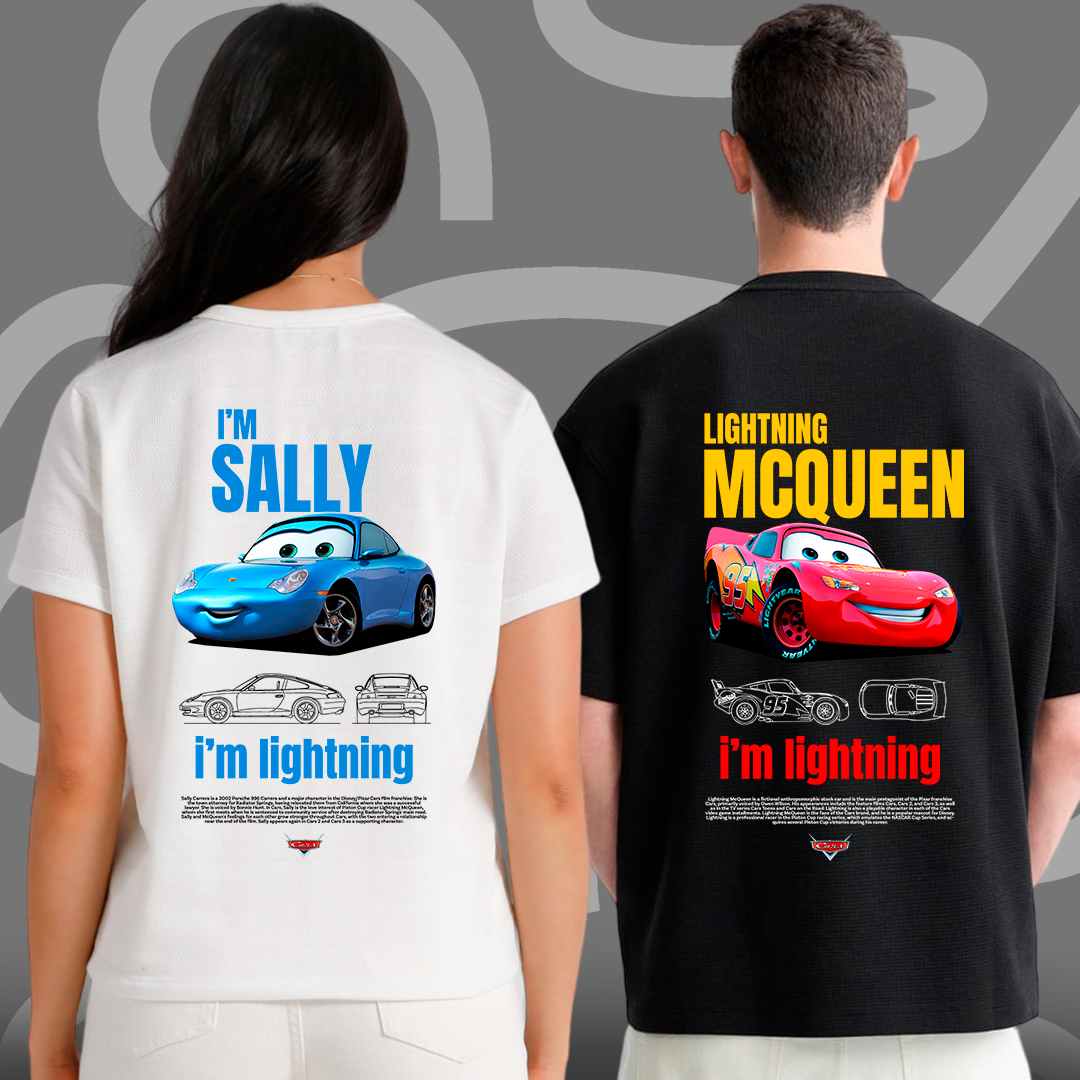 Cars, Lightning Mcqueen & Sally / designs