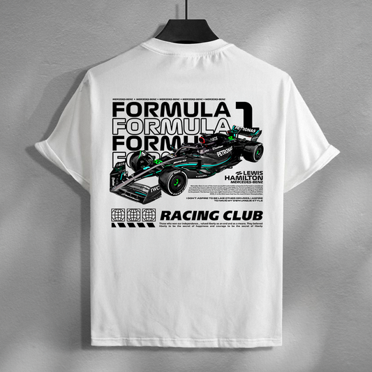 F1 car design for printing on t-shirts