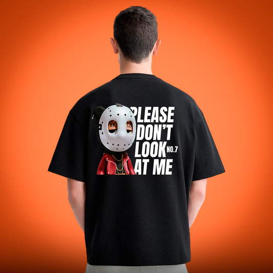 Please Don't Look at me - t shirt design