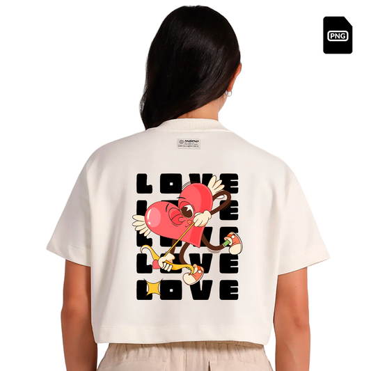 Love Heart Valentine's Day t-shirt design
