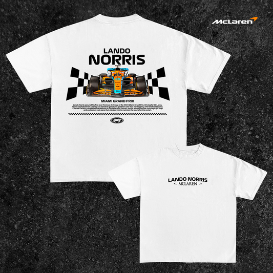 Lando Norris Mclaren F1 - t-shirt design