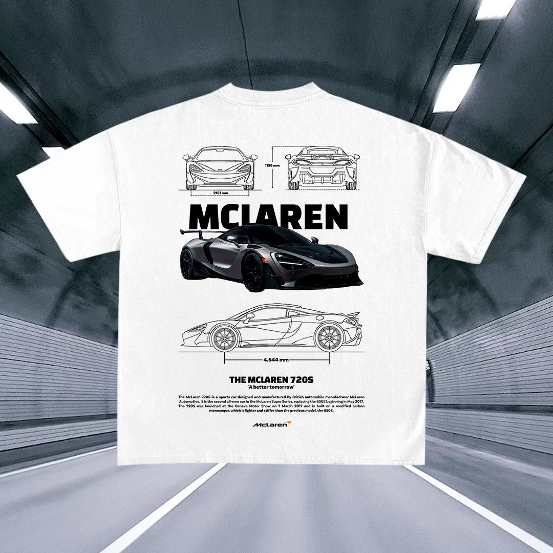 Mclaren 720s tshirt design