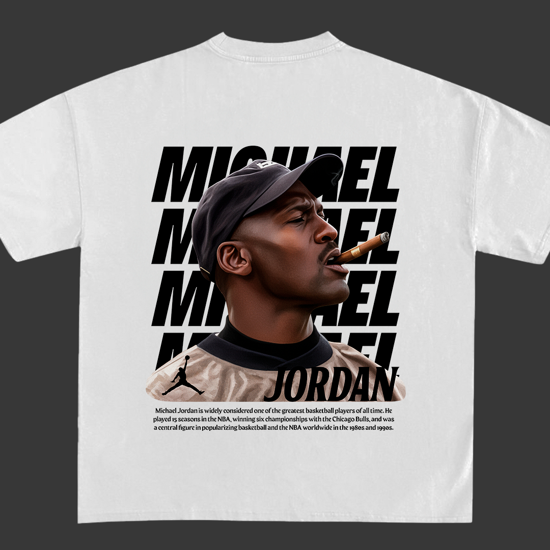 M. Jordan Classic download t-shirt design png