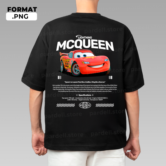 Lightning Mcqueen Cars / T-shirt design