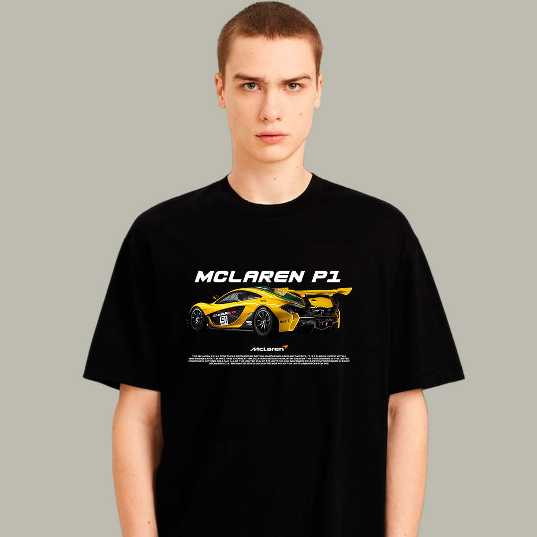 Mclaren P1 t-shirt design