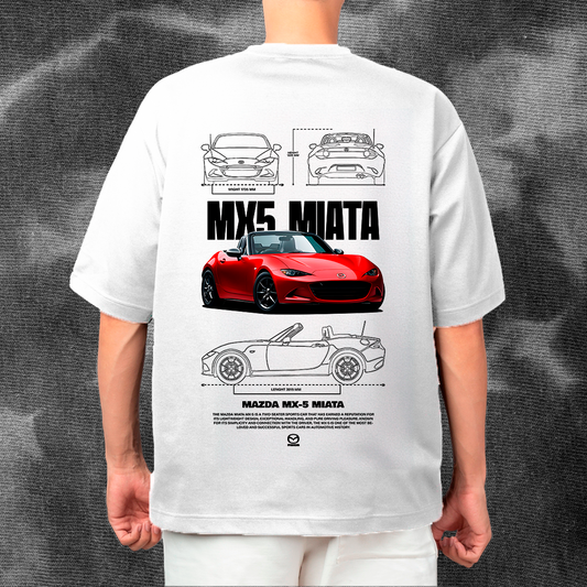 Mazda MX-5 Miata - t-shirt design