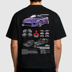 Digital artwork Mitsubishi spyder t-shirt design