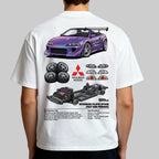 Digital artwork Mitsubishi spyder t-shirt design
