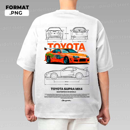 Toyota Supra MK4 template