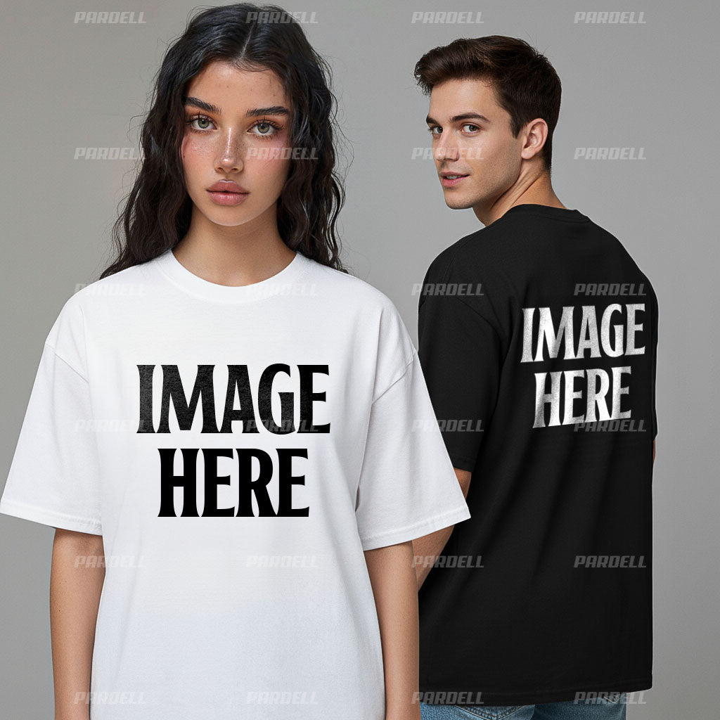 Model T-shirt Mockup PSD