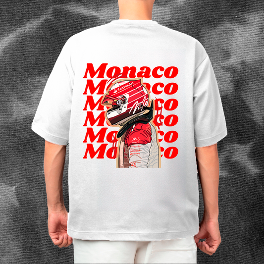 Monaco Charles Leclerc - t-shirt design