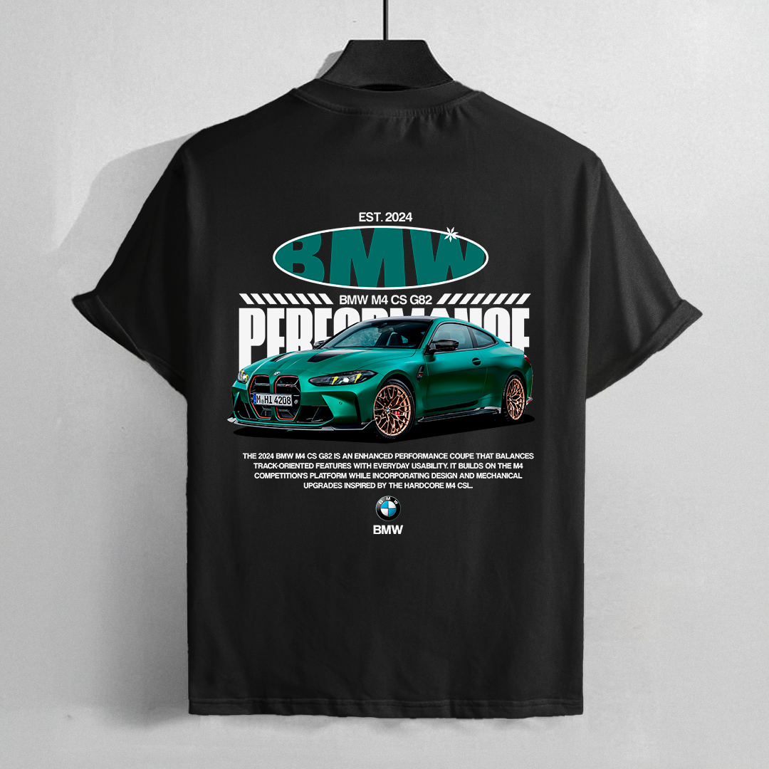 car t-shirt design - bmw m4 cs