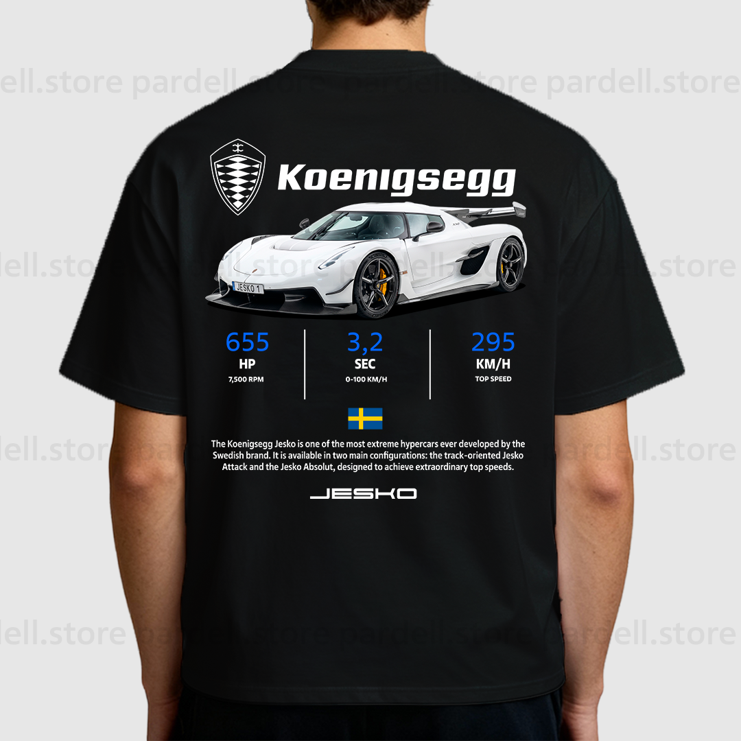 Digital file - Koenigsegg Jeski t-shirt design