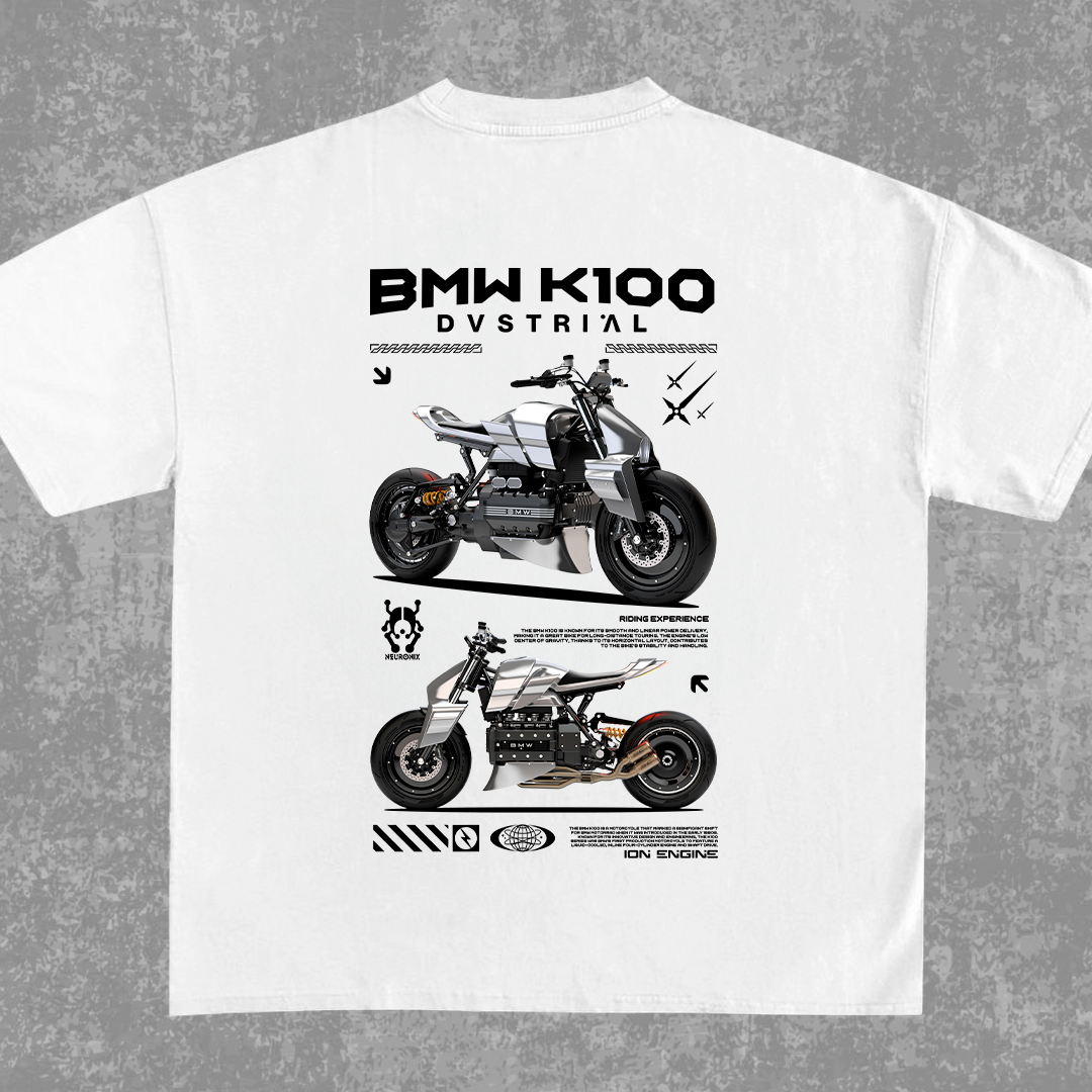 BMW K100 FUTURISTIC - T-SHIRT DESIGN